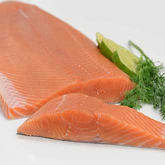 Wild Coho Salmon Fillet from Alaska