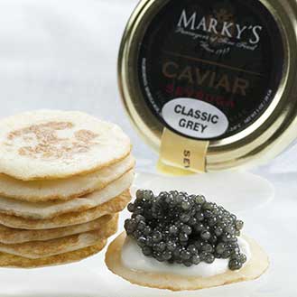 Sevruga Classic Grey Caviar Gift Set - Gourmet Food Store