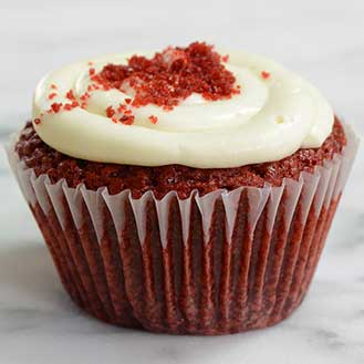 Sweet Endings Southern Red Velvet Giant Cupcakes | Gourmet Food Store