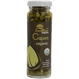 Spanish Capers in Vinegar - Organic