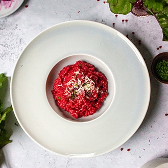 Spring Beet Risotto