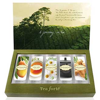 Tea Forte Classic Sampler Loose Leaf Tea Single Steeps
