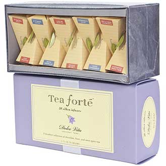 Tea Forte Dolce Vita Collection - Ribbon Box