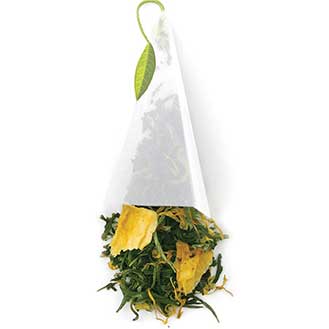 Tea Forte Organic Green Mango Peach Green Tea Infusers