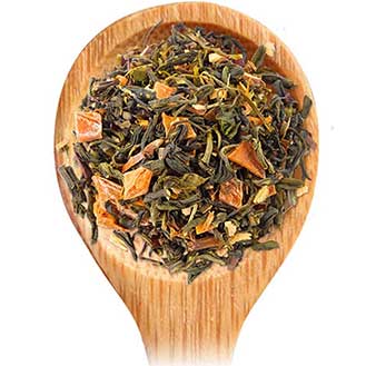 Tea Forte Green Mango Peach Green Tea Loose Leaf Tea Single Steeps