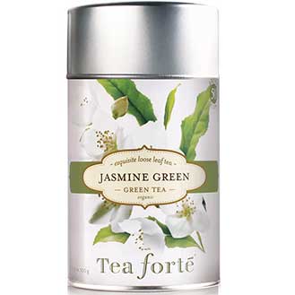 Tea Forte Jasmine Green Green Tea - Loose Leaf Tea Canister