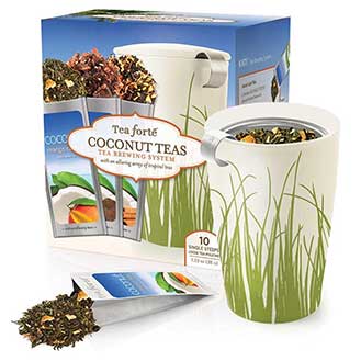 Tea Forte Tea Brewing System - Coconut Teas