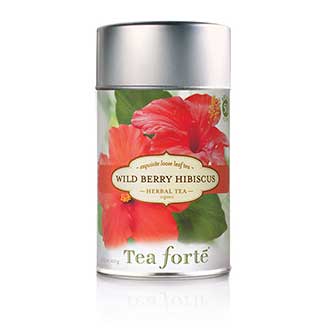 Tea Forte Wild Berry Hibiscus Herbal Tea - Loose Leaf Tea
