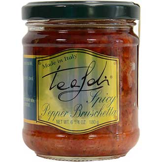 Spicy Pepper Bruschetta Spread