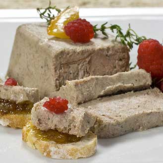 Terrine Foie Gras 1 kg rectangulaire porcelaine blanche + Presse - 641245 -  REVOL