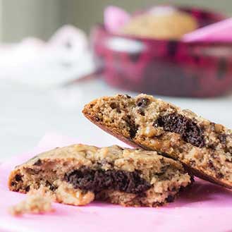 Truffle Heart Chocolate Chip Cookies Recipe