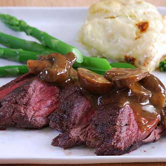 Wagyu Beef Hanger Steak at Gourmet Food Store