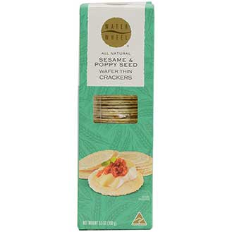 Wafer Crackers with Sesame and Poppy Seed