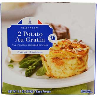 French Potato Au Gratin, Frozen