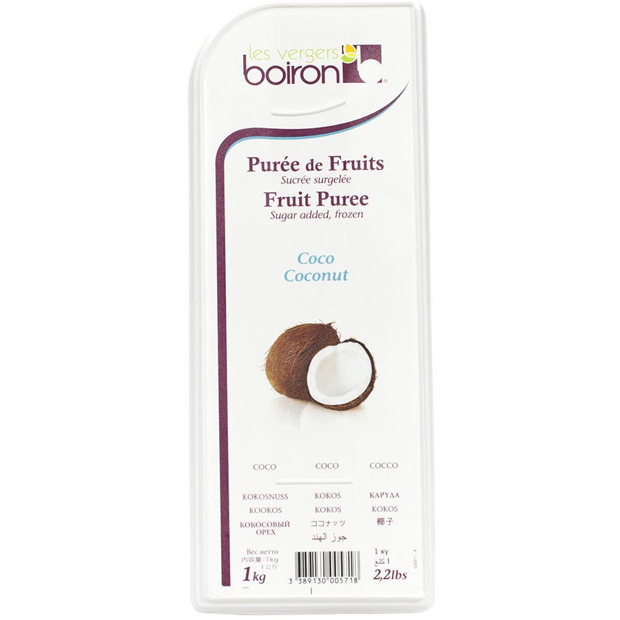 Coconut puree vs coconut cream