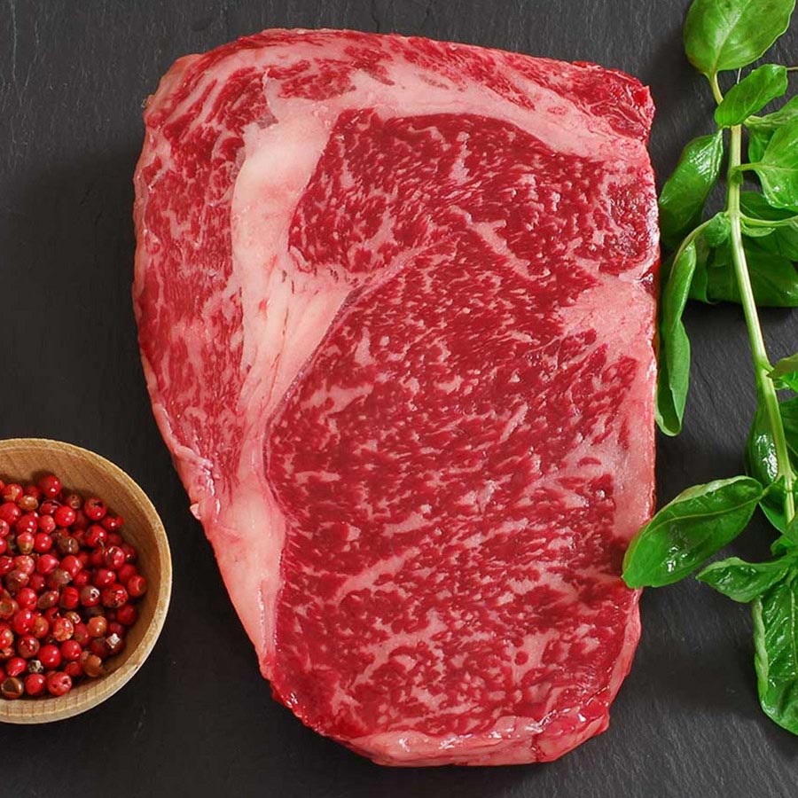 Wagyu Beef Rib Eye Steak - Marble Grade 8 by Norman Signature Wagyu from Australia - buy specialty meat at Gourmet Food Store
