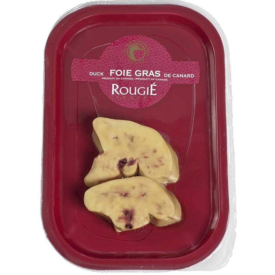 Foie gras de canard cru évéiné FGF s/v (500g x4) - ROUGIÉ - Surgelé