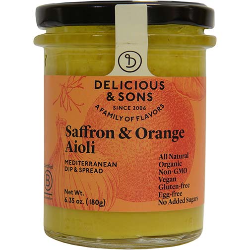 Aioli Spread with Saffron and Orange, Organic Photo [1]