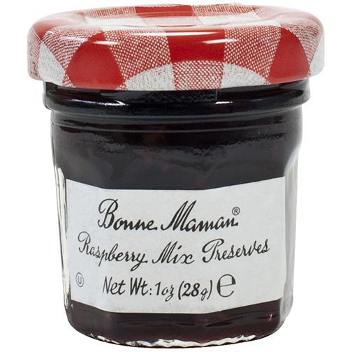 Bonne Maman Raspberry Mix Preserves - Mini Jars Photo [1]