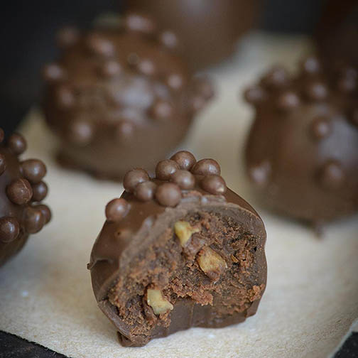 Brownie Truffles Recipe | Gourmet Food Store Photo [1]