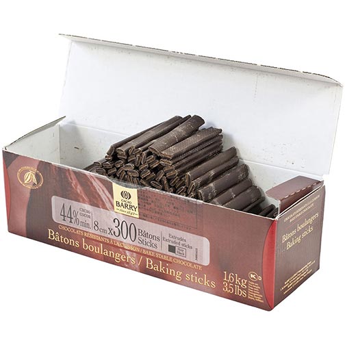 Cacao Barry Bittersweet Chocolate Baking Sticks - 44% Cacao Photo [1]