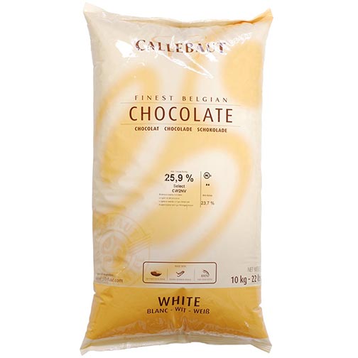 Belgian White Chocolate Baking Callets (Chips) Photo [1]