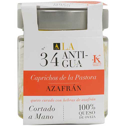 Caprichos de la Pastora Azafran - Sheep Milk Cheese with Saffron Photo [1]