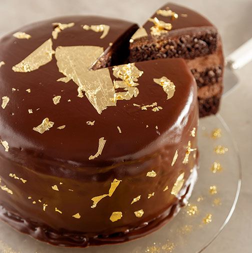 Chocolate Ganache Champagne Cake Recipe Photo [1]