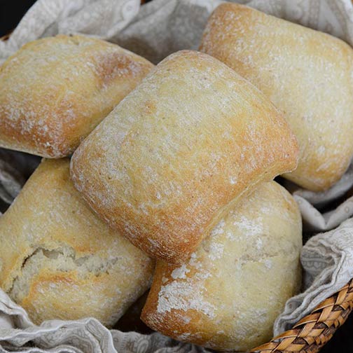 Ciabatta Dinner Rolls - Frozen Photo [1]