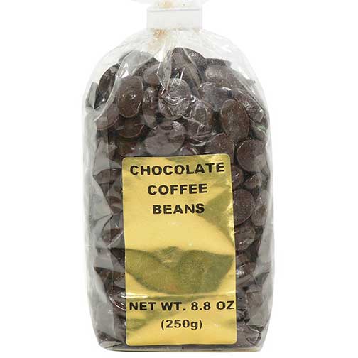 Dark Chocolate Coated Coffee Beans Photo [1]