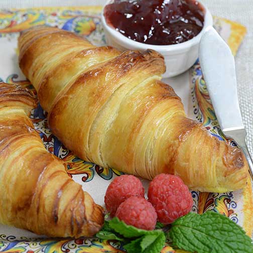 French Butter Croissants - Frozen Photo [1]