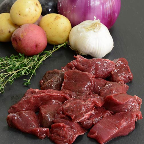 Bison Stew Meat, Diced Photo [1]