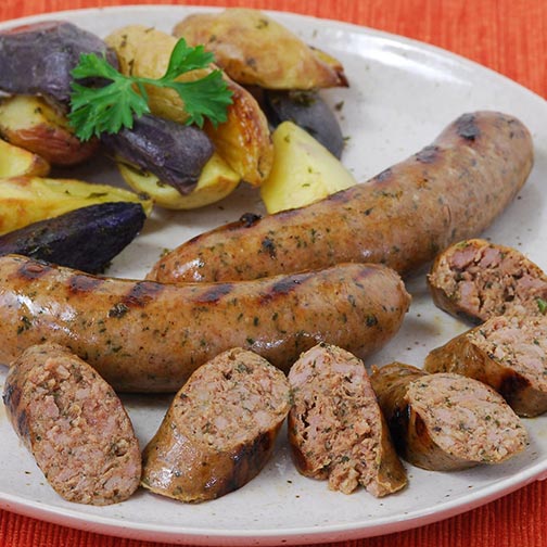 Duck Bacon Sausage with Jalapeños | Gourmet Food Store Photo [1]