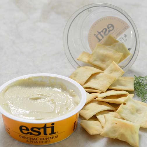 Greek Original Hummus with Pita Chips Photo [1]