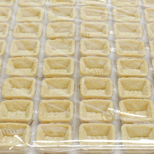 Square Pastry Tart Shells - Neutral - 1.5 Inch Photo [1]