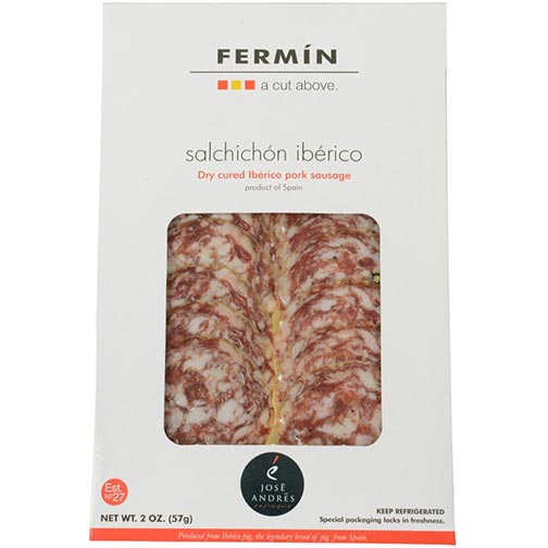 Salchichon Iberico - Sliced Photo [1]