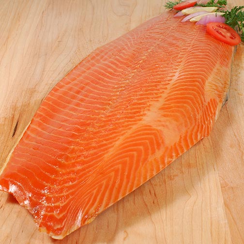 Norwegian Smoked Salmon Trout - Whole Side Photo [1]