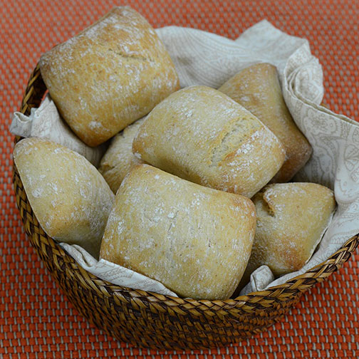 French Rustic Square Bread - Frozen Photo [1]