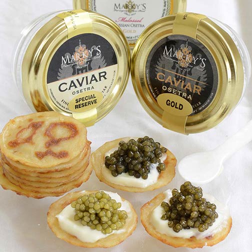 Golden Osetra Caviar Sampler Gift Set Photo [1]