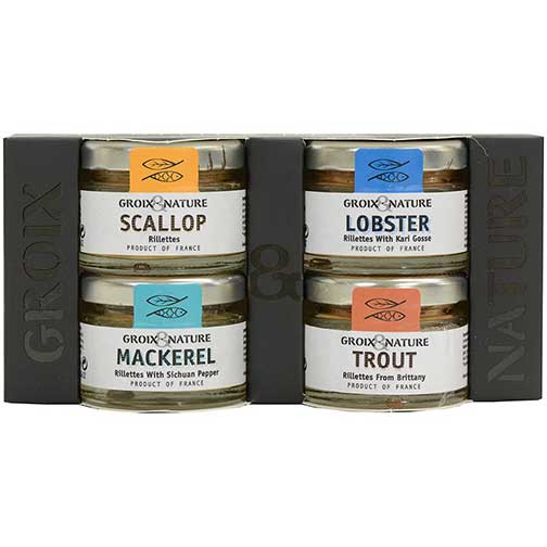 Lobster, Mackerel, Scallop, Trout Rillettes Sampler Photo [1]