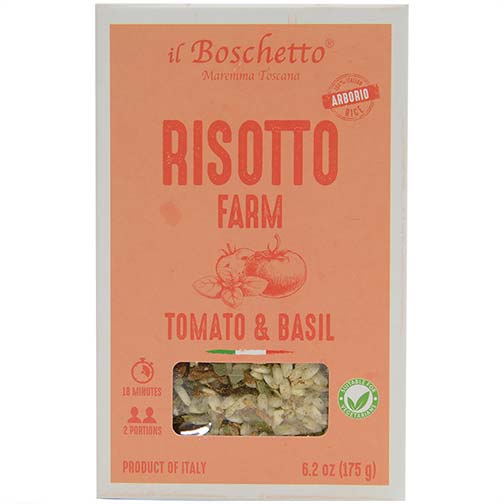 Risotto Arborio with Tomato and Basil Photo [1]