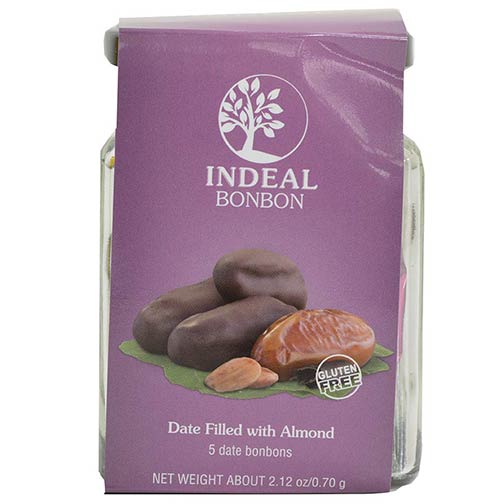 Chocolate Covered Dates Filled with Almonds Photo [1]