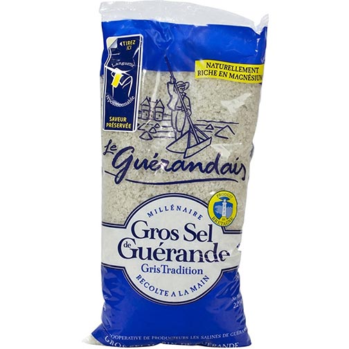 Coarse Sea Salt From Guerande - Gros Sel De Guerande - Le Guerandais 