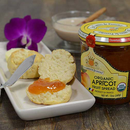 French Apricot Fruit Spread - Organic Photo [1]