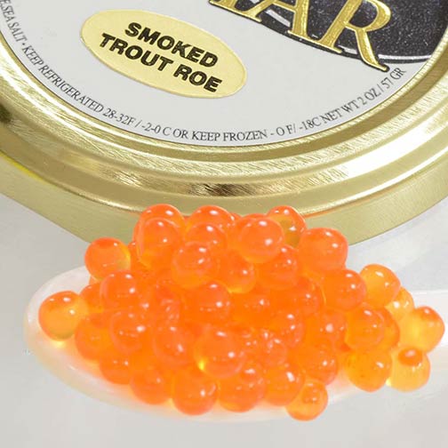 Smoked Trout Rainbow Roe Caviar Photo [1]