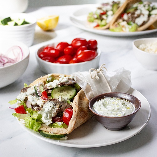 Mediterranean Lamb Gyros - Gourmet Food Store Photo [1]