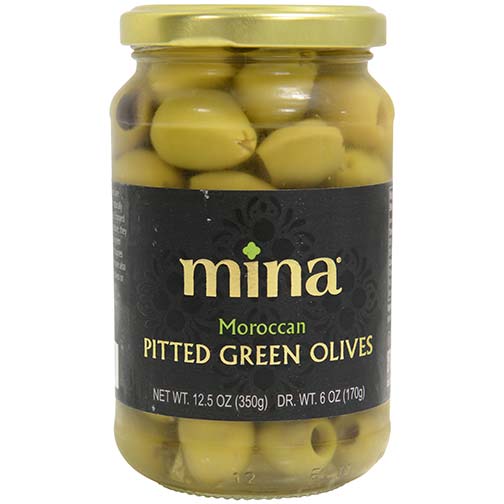 Moroccan Pitted Green Beldi Olives Photo [1]