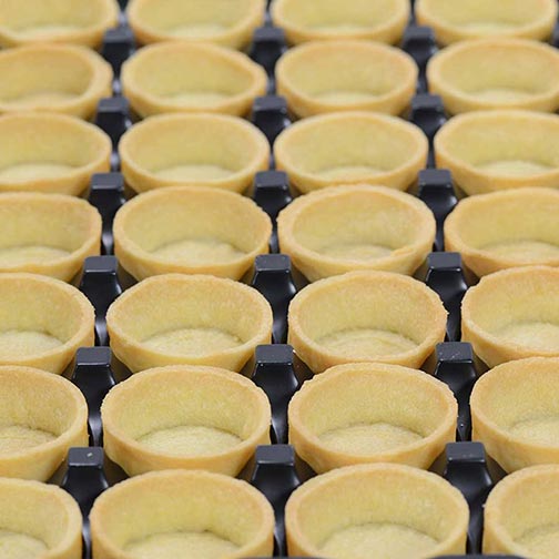 Mini Round Sweet Vanilla Tartelettes - Butter, 1.3 Inch Photo [1]