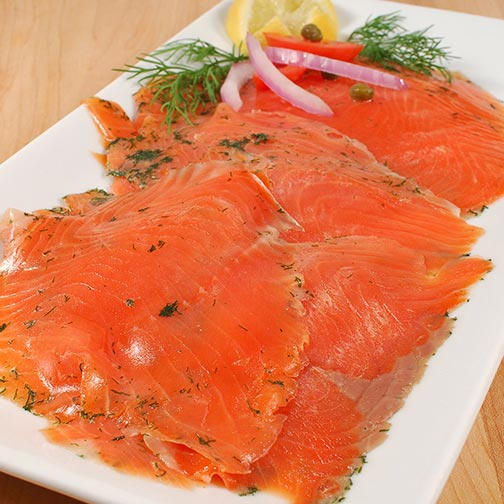 Norwegian Gravlax Smoked Salmon Photo [1]