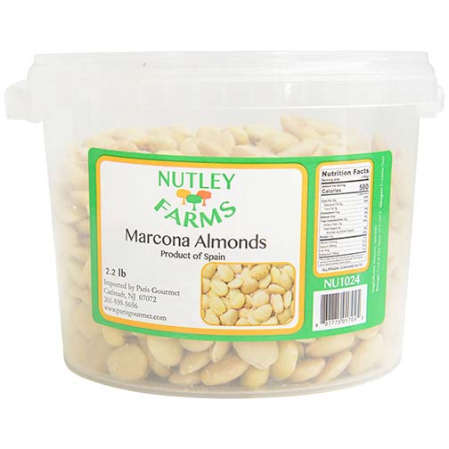 Spanish Marcona Almonds, Raw - Blanched, Unsalted Photo [1]